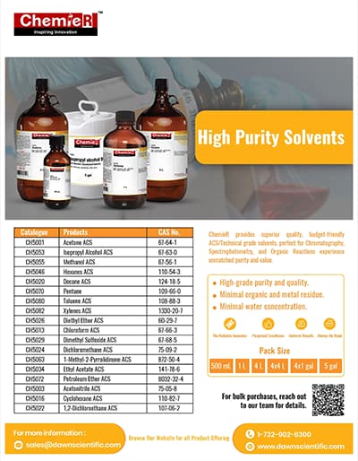 ChemieR - Solvents
