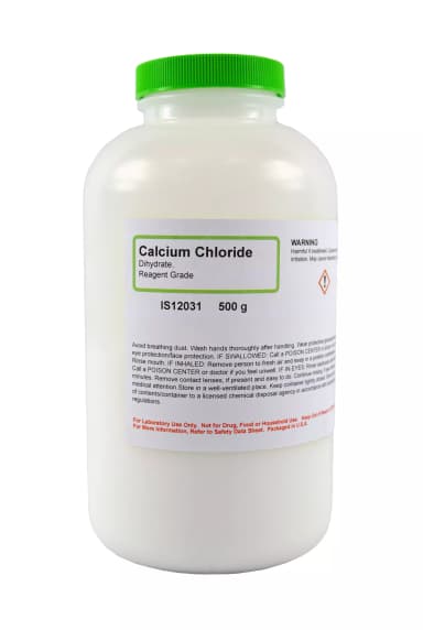 CALCIUM CHLORIDE DIHYDRATE R/G 500G