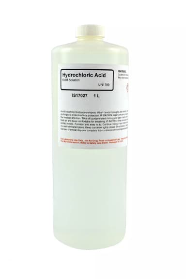 HYDROCHLORIC ACID SOL 6M 1L