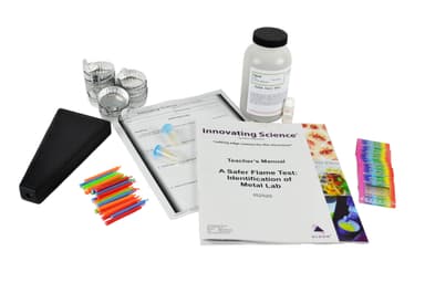 A Safer Flame Test: Identifi- Cation Of Metal Lab Activity