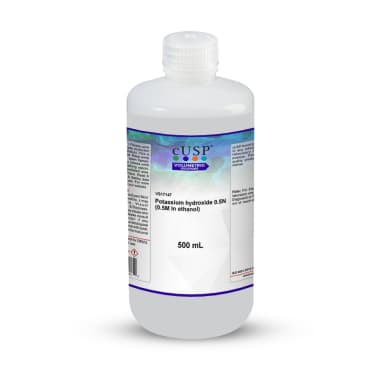 Potassium Hydroxide 0.500N (0.500M) In Ethanol