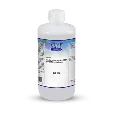 Sodium Hydroxide 0.100N (0.100M) In MeOH